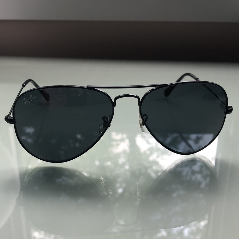 Ray-Ban Aviator Total Black Sunglasses